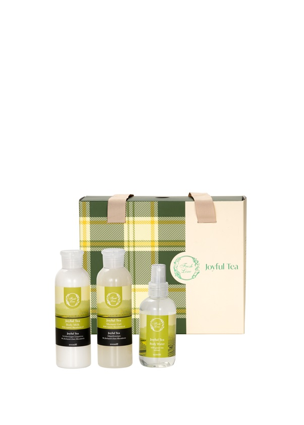 Fresh Line JOYFUL TEA Σετ Περιποίησης Σώματος 3 τμχ