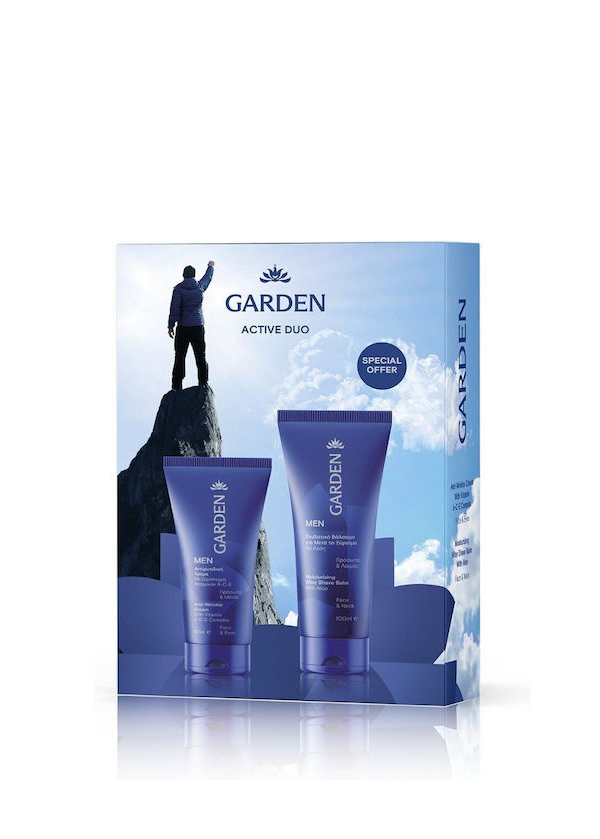 Garden Men Active Duo Σετ Περιποίησης για Αντιγήρανση & Ενυδάτωση