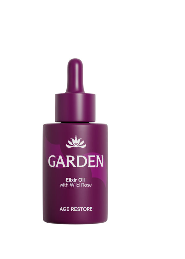 Garden Λάδι Προσώπου με Βιταμίνη Ε για Επανόρθωση , Σύσφιξη , Θρέψη & Λάμψη με Έλαιο Αβοκάντο και Άγριο Τριαντάφυλλο 30ml