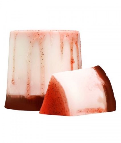 handmade-soap-with-strawberry-extract-and-milk-normal