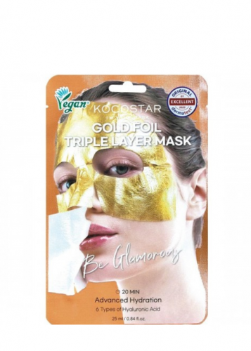 kokostar_gold_foil_triple_layer_mask