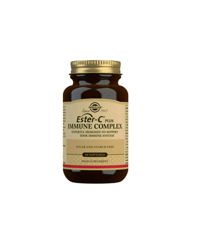 Solgar Ester-C Plus Immune Complex 60 μαλακές κάψουλες